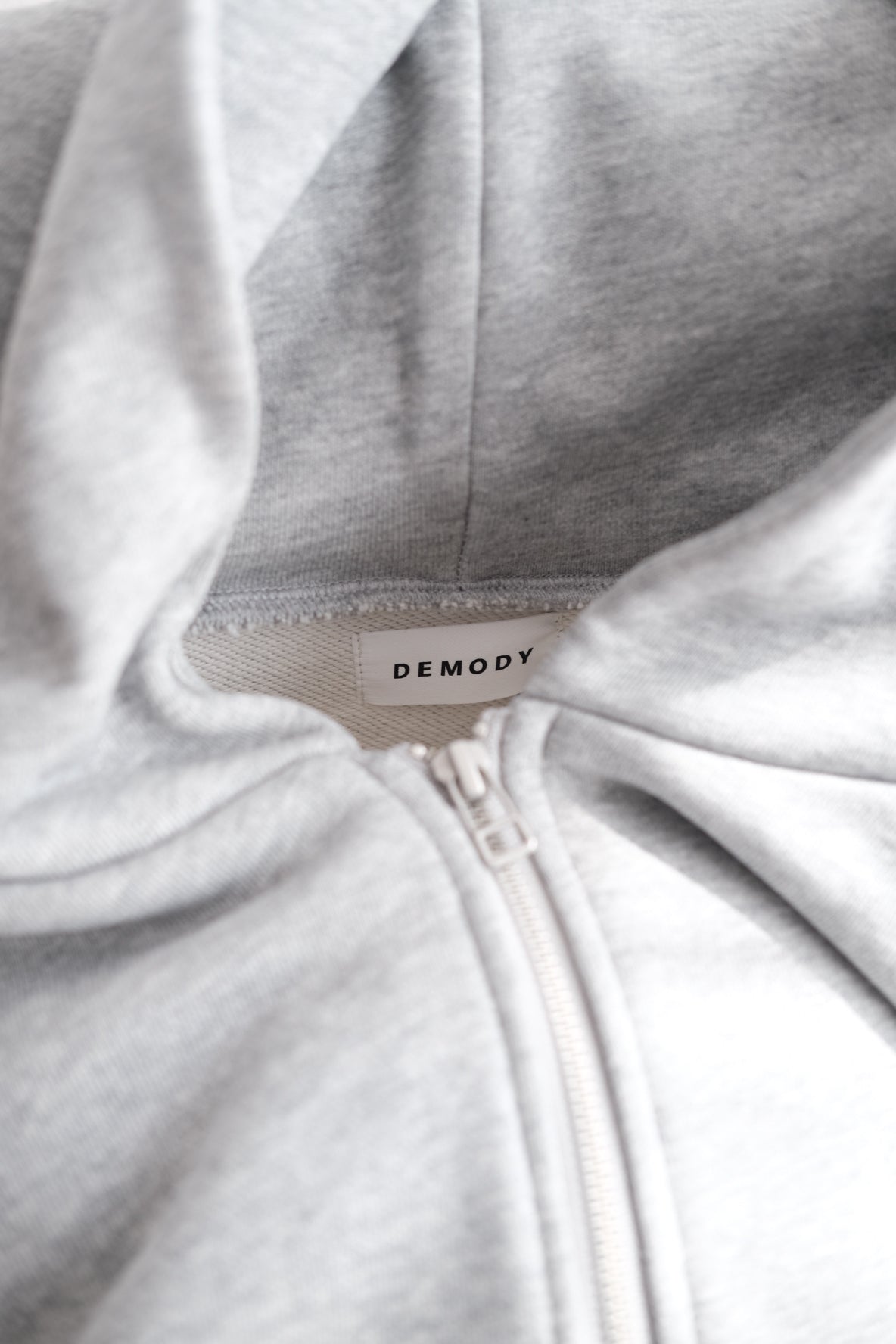 Thick Zip Parker gray
