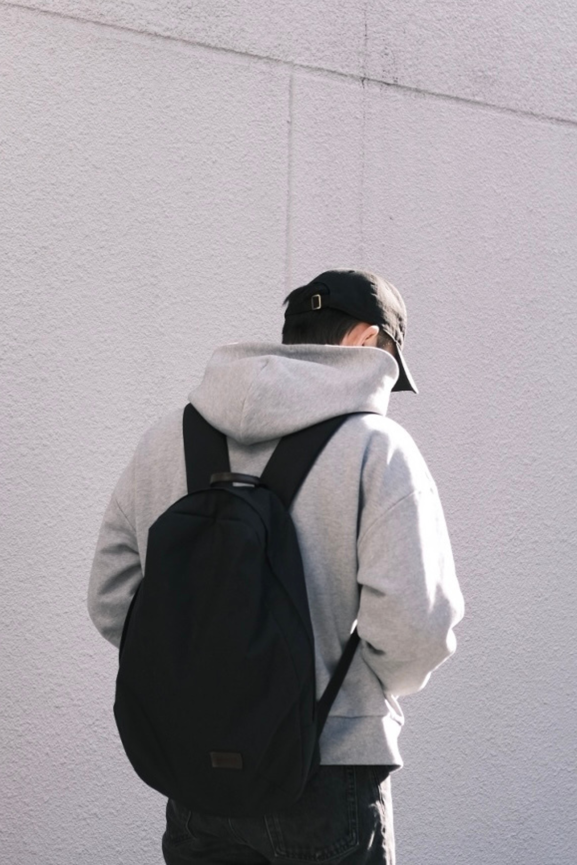 Thick Zip Parker gray