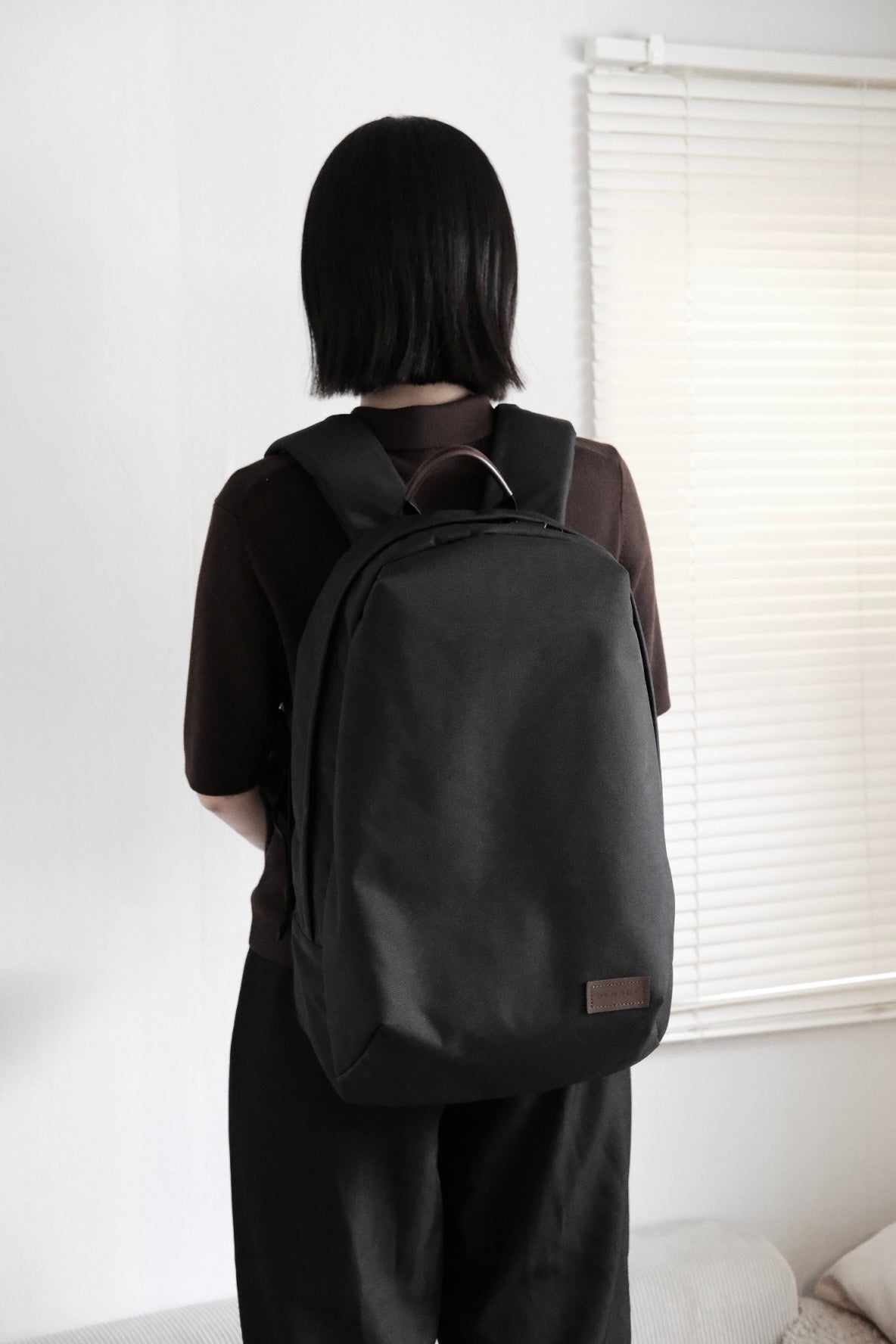 Classic Rucksack Black (Leather - Brown) – DEMODY