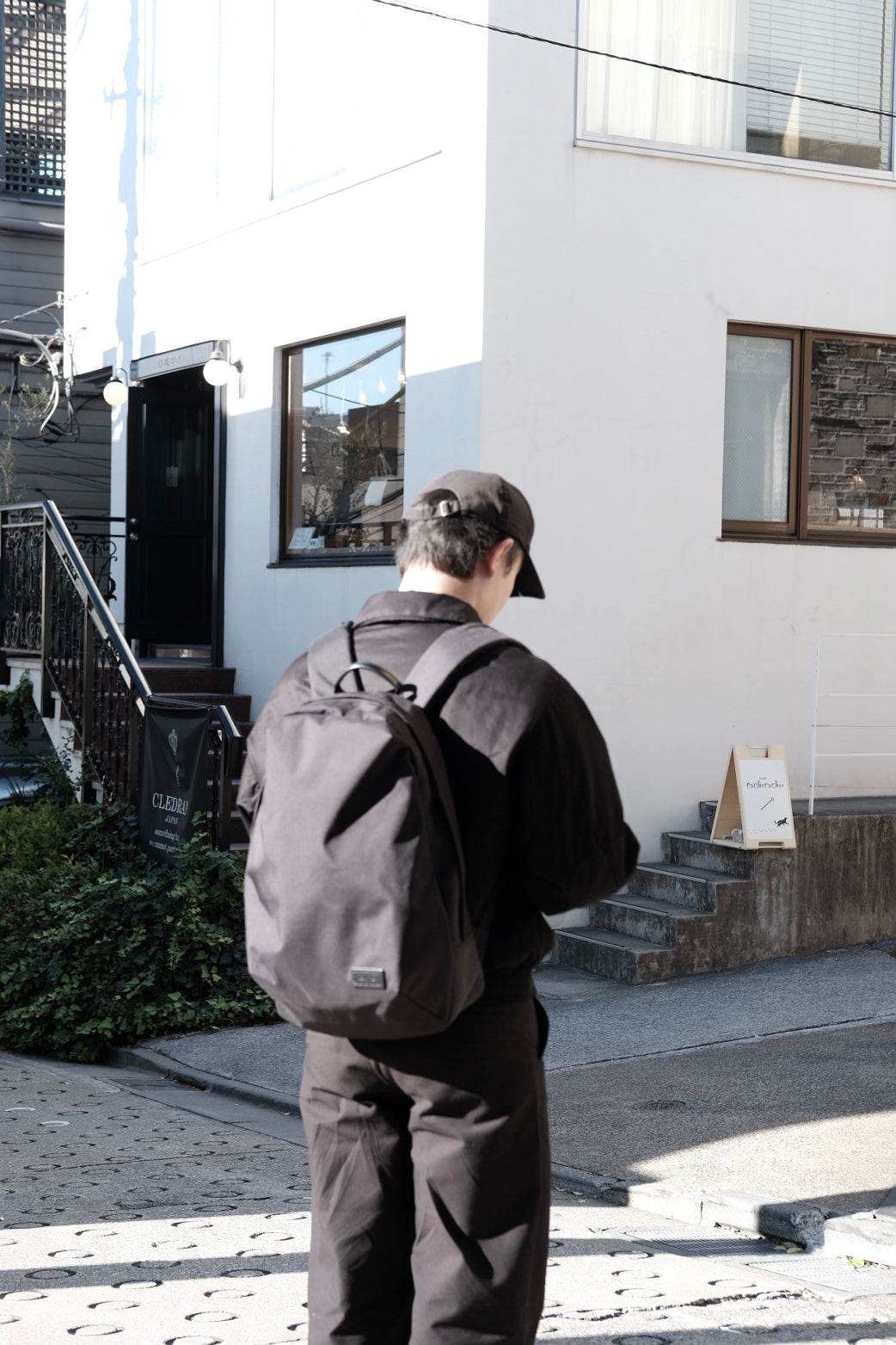 Classic Rucksack Black (Leather - Black) – DEMODY