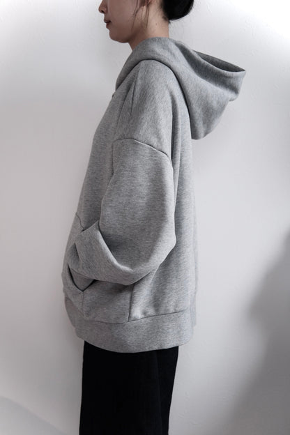 Thick Zip Parker gray