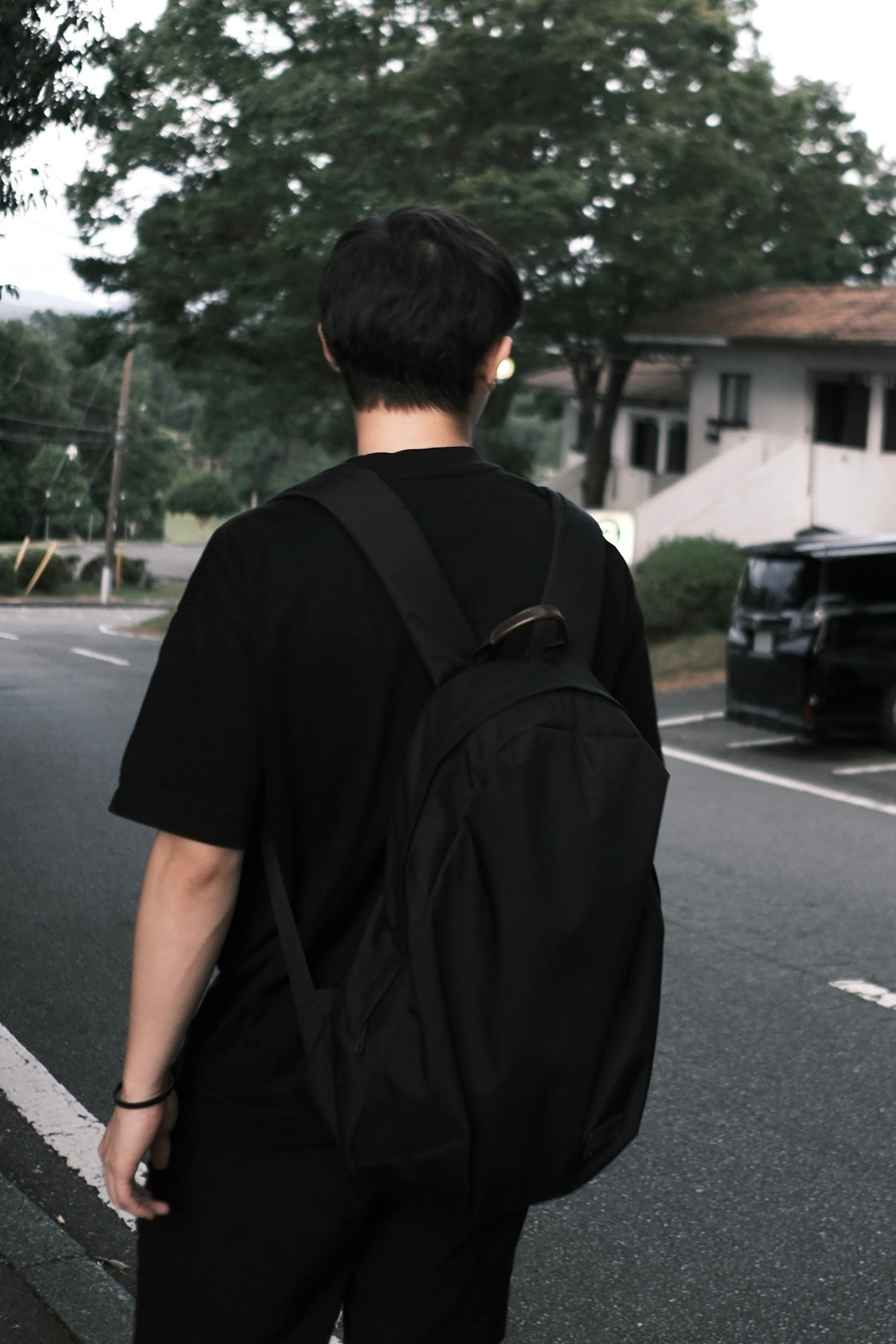 Classic Rucksack Black (Leather - Brown)